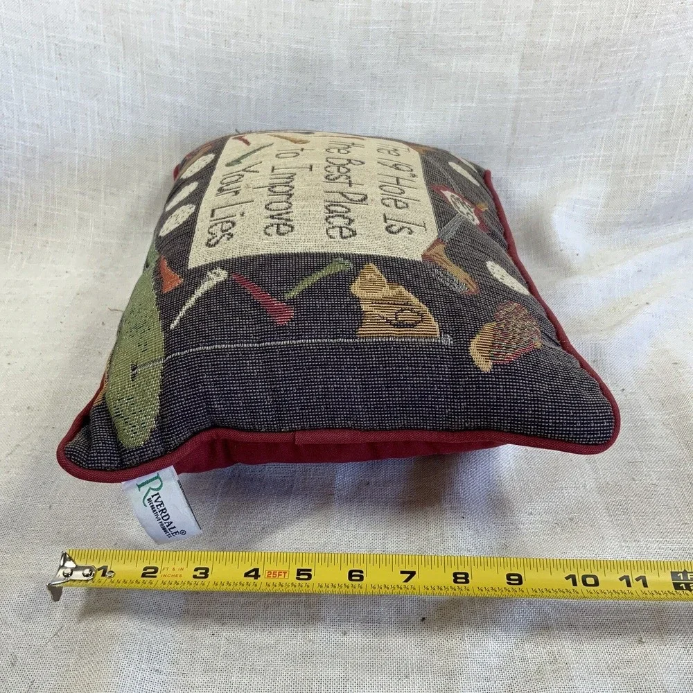 Golf‎ Tapestry Pillow 